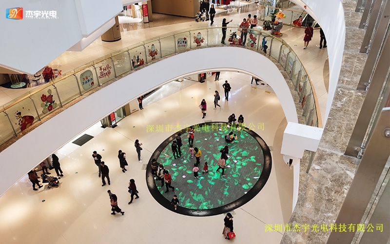 P2 P2.5 P3.91 商场室内圆形LED地砖屏造型