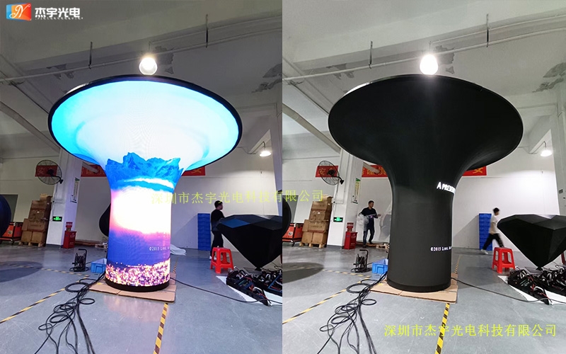 创意LED喇叭显示屏